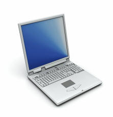 Laptop for bookkeeping and administrative services.